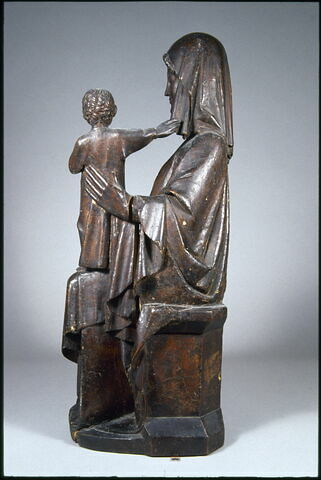 Vierge assise et l'Enfant, image 3/12