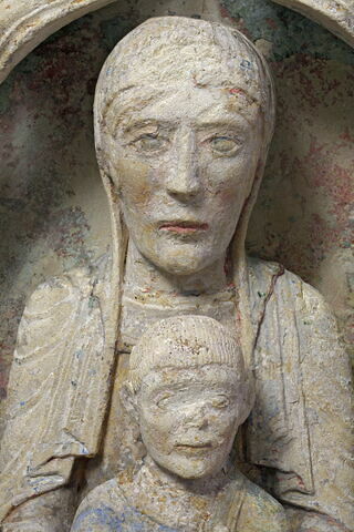 L'Annonciation, la Vierge en Majesté, le Baptême du Christ, image 23/57