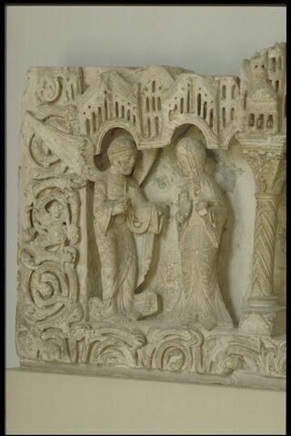 L'Annonciation, la Vierge en Majesté, le Baptême du Christ, image 54/57