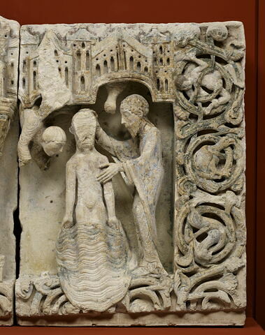 L'Annonciation, la Vierge en Majesté, le Baptême du Christ, image 4/57