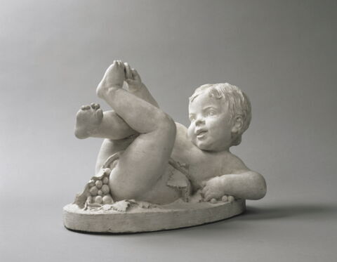 Enfant jouant avec son pied (portrait présumé du fils de l'architecte Antoine-Joseph de Bourge), image 3/3