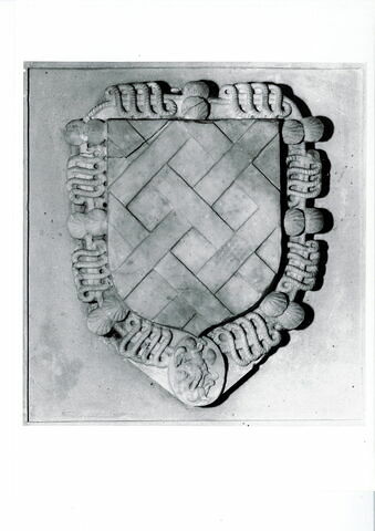 Écusson aux armes de Jean d'Humières encadré d'un collier de l'Ordre de Saint-Michel, image 1/1