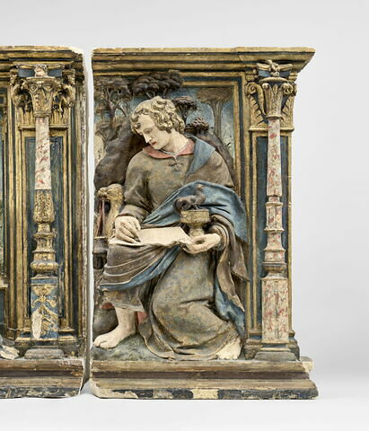 La Nativité, saint Jean-Baptiste et saint Jean l'Evangéliste, image 4/5