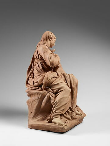 Vierge assise allaitant l'Enfant, image 5/6