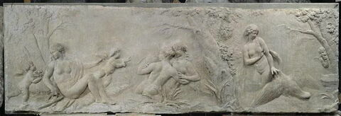 Vénus et l'Amour avec Léda et le cygne