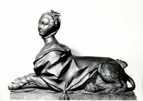 Sphinge coiffée à la catogan, image 2/2