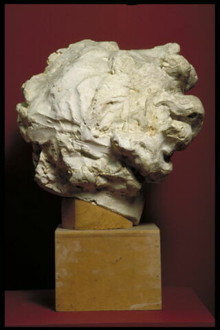 Tête d'enfant bouché entrouverte cheveux agités, image 4/4