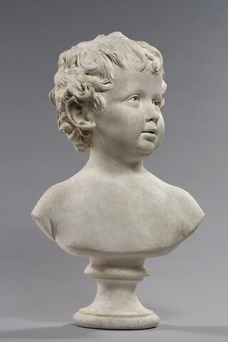 Anne-Ange Houdon à l'âge de quinze mois, fille cadette du sculpteur