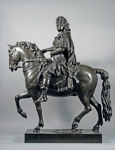 Louis XIV statue équestre d'après Celle de Girardon