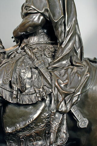 Louis XIV statue équestre d'après Celle de Girardon, image 4/10