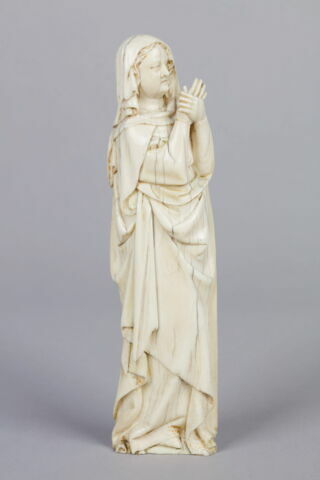 Statuette d'applique : Vierge de calvaire