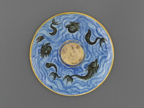 Plateau rond : Glaucus et Scylla, image 2/3