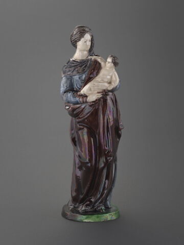 Statuette : Vierge à l'Enfant, image 2/9