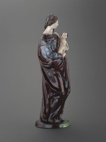 Statuette : Vierge à l'Enfant, image 3/9