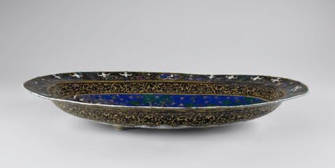 Plat ovale : La Rencontre entre David et Abigaïl, image 2/6