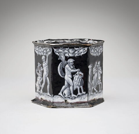 Salière hexagonale : Les Travaux d'Hercule, image 3/16