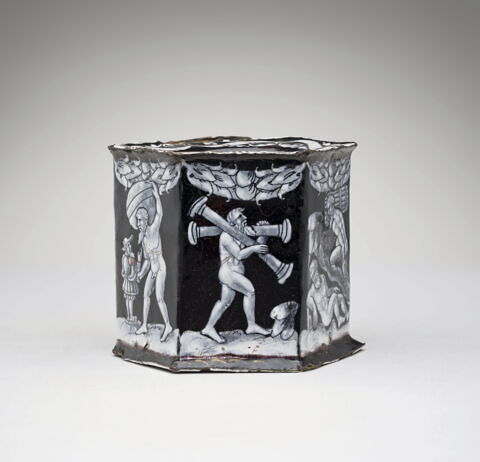 Salière hexagonale : Les Travaux d'Hercule, image 8/16