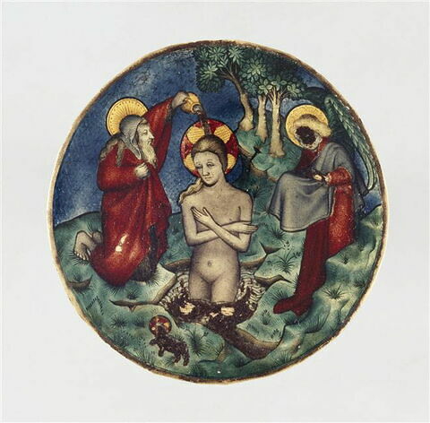 Médaillon : le Baptême du Christ, image 7/9