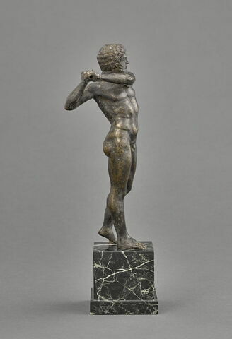 Statuette : Hercule tenant sa massue, image 2/6
