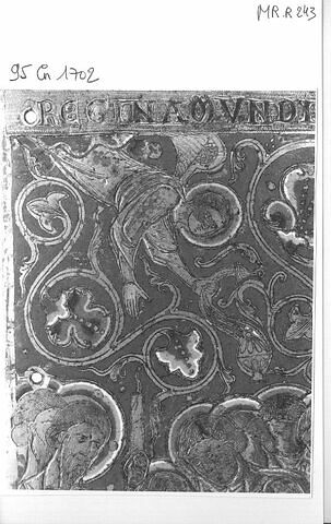 Plaque provenant d'un retable ou d'un frontal d'autel : Dormition de la Vierge, image 2/5