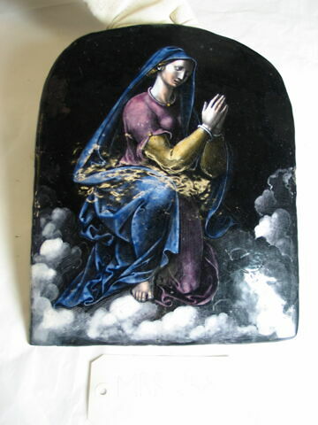 Plaque : La Vierge en prière, image 1/2