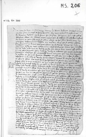 Copie du testament de Jeanne de France, signée par elle