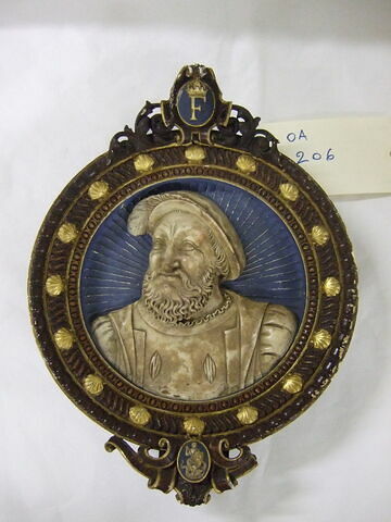 Médaillon : buste de François 1er