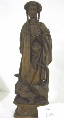 Statuette représentant sainte Marguerite