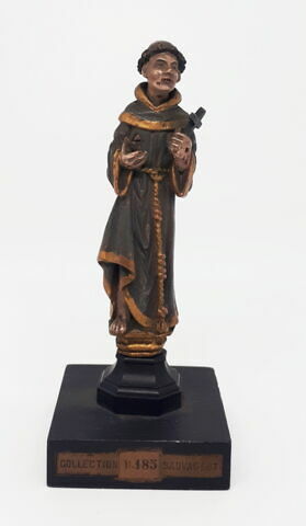 Statuette : saint François d'Assise, image 1/3
