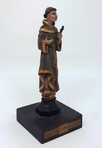 Statuette : saint François d'Assise, image 2/3