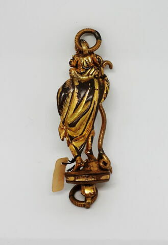 Ornement de suspension : saint Christophe portant l'Enfant Jésus, image 2/2