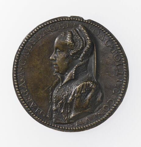 Médaille : Marguerite de Calslagen, image 1/2