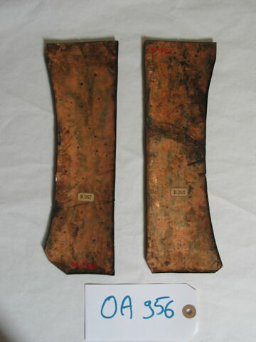 Plaque polychrome : Sibylle, d'une paire (OA 956 B), image 7/7