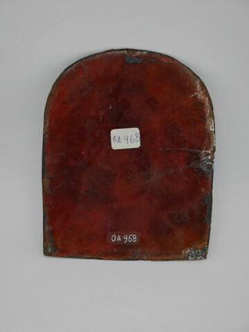 Plaque : La Vierge à l'Enfant entre des saints (saint Jean-Baptiste et saint Etienne) et un donateur, image 2/3