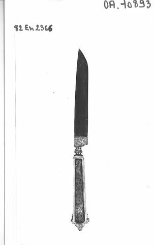 Couteau de table aux armes de Côme Ier de Medicis