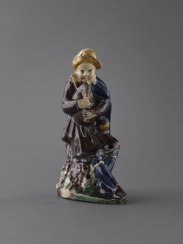 Statuette : Joueur de cornemuse, image 1/8