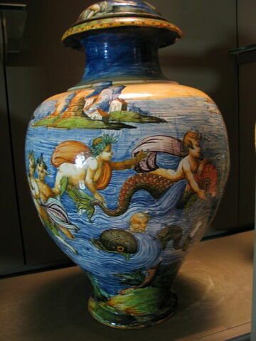 Vase couvert : Neptune et Amphitrite, image 7/10