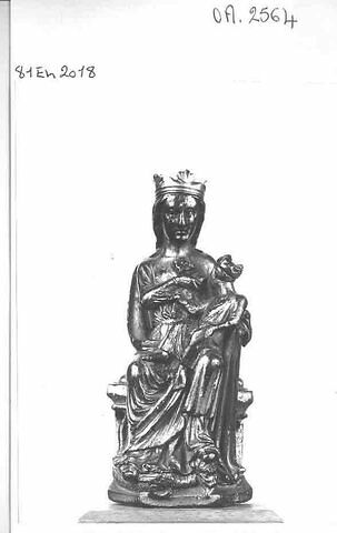 Statuette : Vierge allaitant l'Enfant, image 5/7