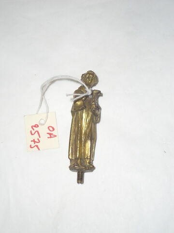 Statuette d'un ensemble de douze provenant d'une châsse : saint Laurent, image 3/4