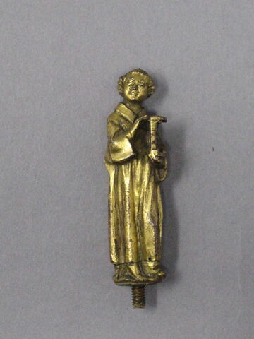 Statuette d'un ensemble de douze provenant d'une châsse : saint Laurent