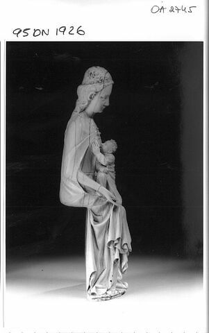 Groupe : Vierge à l'Enfant à la supplique, image 4/8
