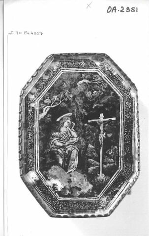 Médaillon octogonal : Marie-Madeleine, image 1/2