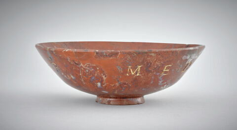 Coupe gravée au nom de Laurent de Médicis LAV.R..MED.