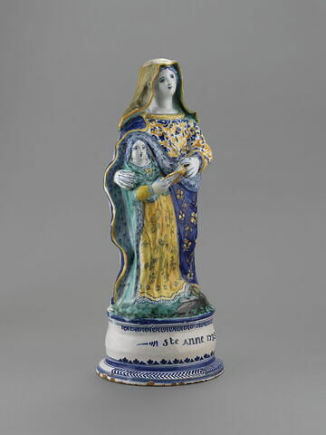Groupe : sainte Anne et la Vierge, image 4/4
