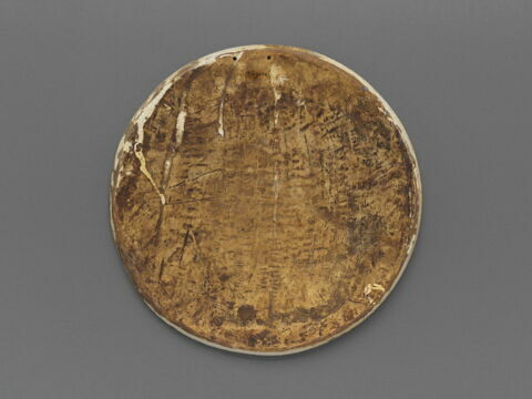 Plaque ou disque circulaire : saint Georges terrassant le dragon, image 2/3
