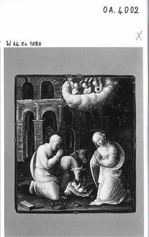 Plaque : La Nativité, image 2/2