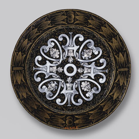 Assiette : La Rencontre de Rebecca et Isaac, image 3/6