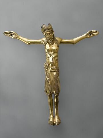 Figure d'applique : Christ en croix.