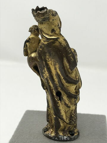 Statuette : Vierge à l'Enfant, image 2/5