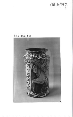 Albarello : buste de femme de profil, image 5/5
